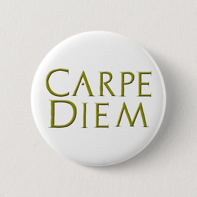 Knappen Carpe Diem Knapp (Framsida)