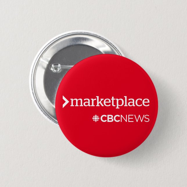 Knappen CBC Marketplace Knapp (Framsida & baksida)