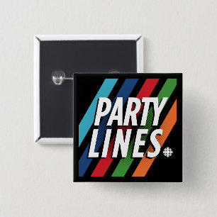 Knappen CBC Party Linjer Knapp