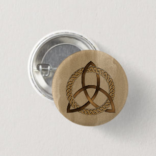 Knappen Celtic Triquetra Trinity Knot Knapp