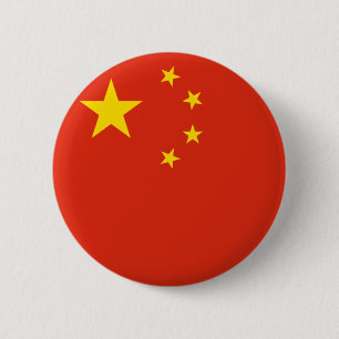 Knappen china Flagga Knapp