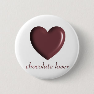 Knappen Chocolate Älskare Knapp