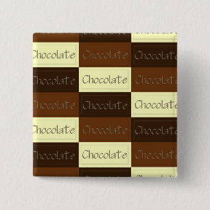 Knappen Choklad i många stycken Knapp