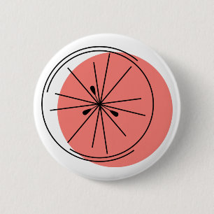Knappen Citrus Rosa Knapp