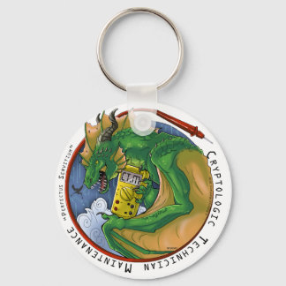 Knappen CTM "Mynt" i nyckelkedjan Nyckelring