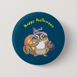 Knappen Cute Chipmunk Halloween-barn Knapp