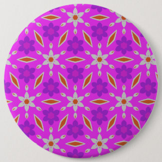 Knappen Cute Daffodils Flowers och Diamonds Knapp