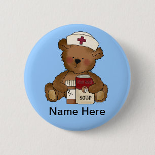 Knappen Cute Nurse Knapp