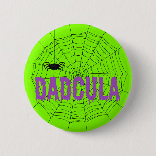 Knappen Dadcula Lila Dripping Font Spindelnät Knapp