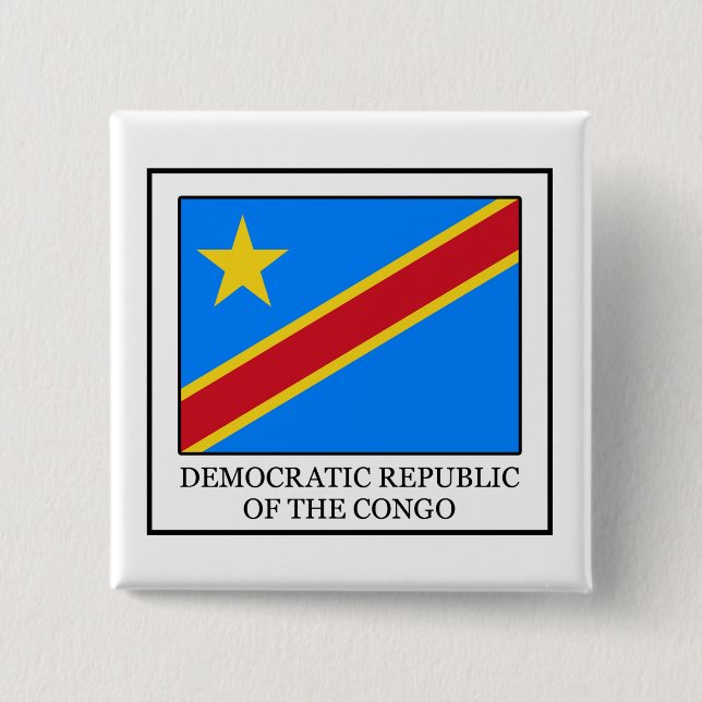 Knappen Demokratiska republiken Kongo Knapp (Framsida)