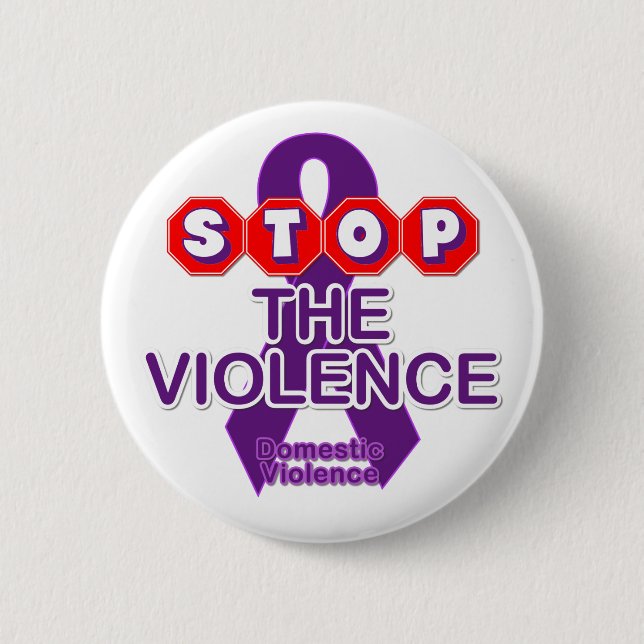 Knappen domestic Violence Awareness Knapp (Framsida)