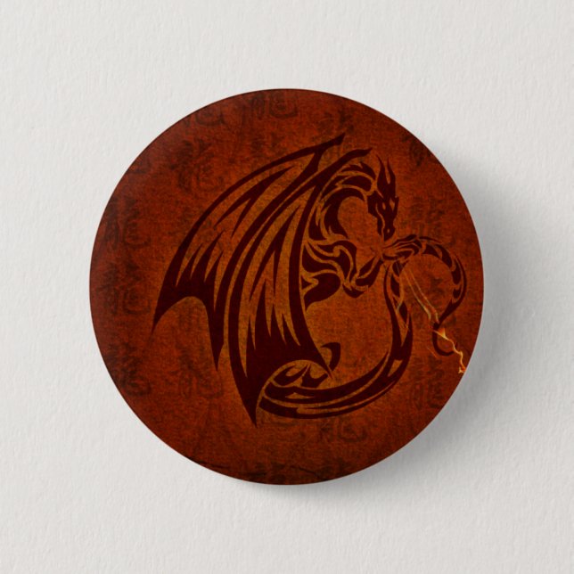 Knappen Dragon Knapp (Framsida)