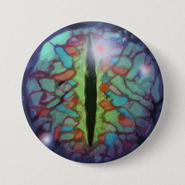 Knappen Dragon Öga Knapp (Framsida)