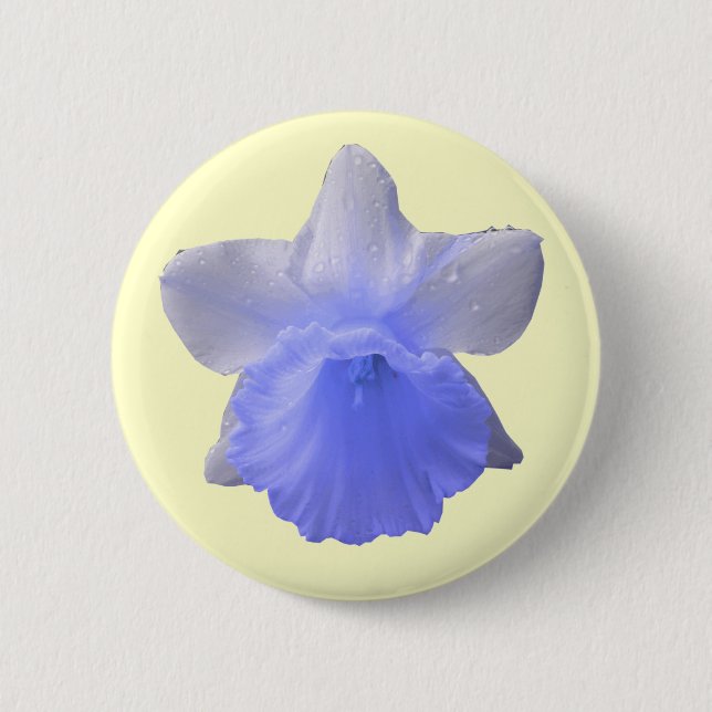 Knappen Driva Daffodil Blue Knapp (Framsida)