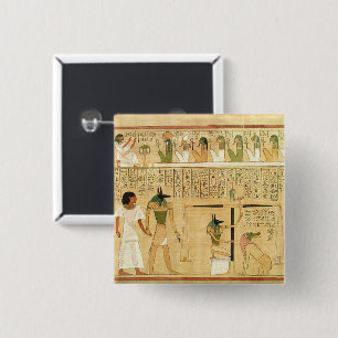 Knappen egypten-Hieroglyfer Knapp