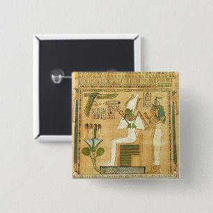 Knappen egypten-Hieroglyfer Knapp