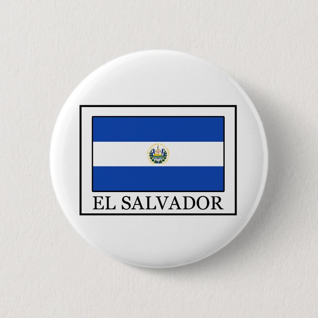 Knappen El Salvador Knapp (Framsida)