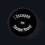 Knappen "Escape Room" Achievement Knapp<br><div class="desc">"Escape Room" Achievement Buttons för "rymningsrummet" party till ge ut till dina gäster för att fira!</div>