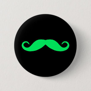 Knappen Färgfull mustache Knapp