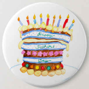 Knappen Fars dag Cake Knapp