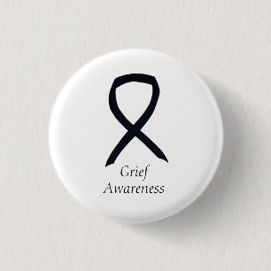 Knappen Fäst för Anpassningsbar av grief Awareness Knapp