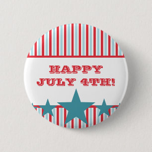 Knappen Fet Stars och stripes Knapp