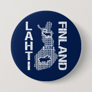 Knappen FINLAND KARTA - Lahti Knapp