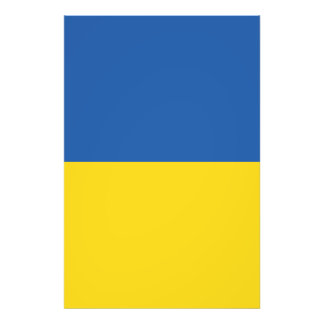 Knappen flagga i Ukraina Fototryck