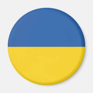 Knappen flagga i Ukraina Magnet