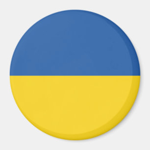 Knappen flagga i Ukraina Magnet