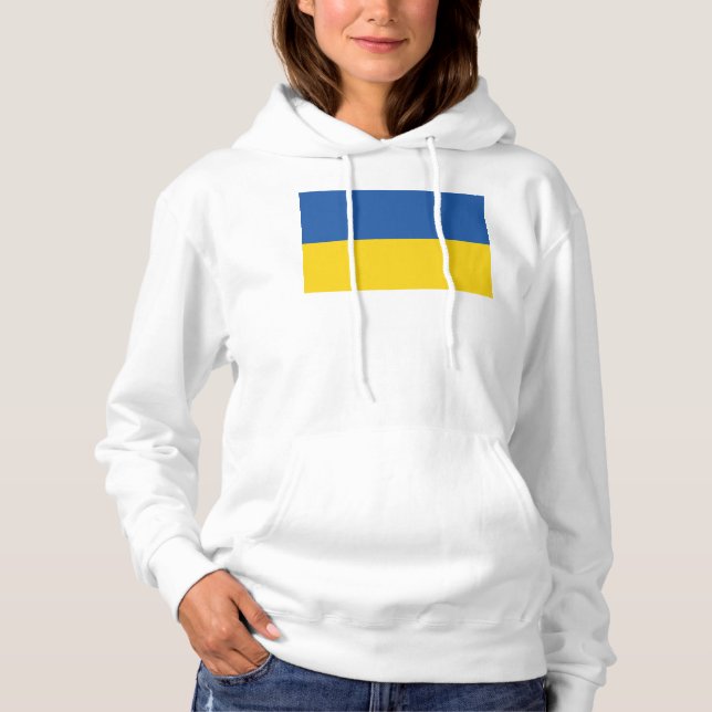 Knappen flagga i Ukraina T Shirt (Framsida)