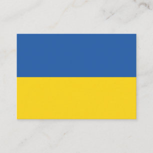 Knappen flagga i Ukraina Visitkort