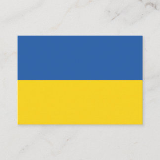Knappen flagga i Ukraina Visitkort