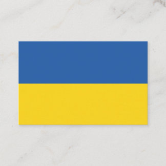 Knappen flagga i Ukraina Visitkort