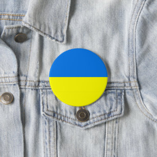 Knappen Flagga/Lapel Pin för Ukraina Knapp