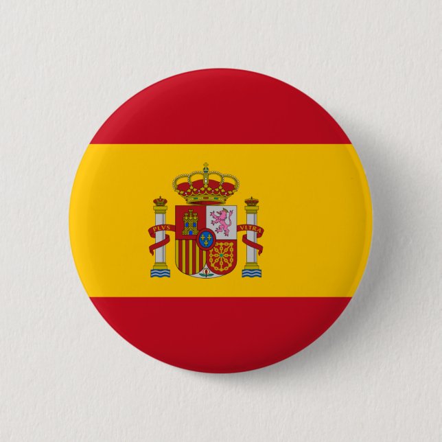 Knappen flagga Spanien Knapp (Framsida)