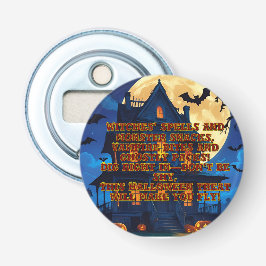 Knappen flaska flasköppnare