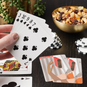 Knappen för att slå på larmklockan casinokort