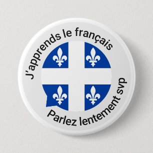 Knappen för att starta Quebec-Fransk Knapp