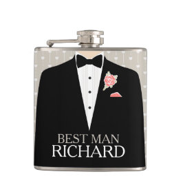 Knappen för bästa muskelknapp med namnet höftkolv fickplunta