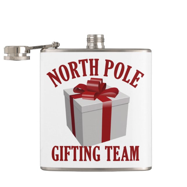 Knappen för det egna namnet North Pole Giiting Tea Fickplunta (Öppnad)