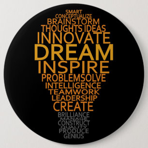Knappen för inspirationsljus knapp