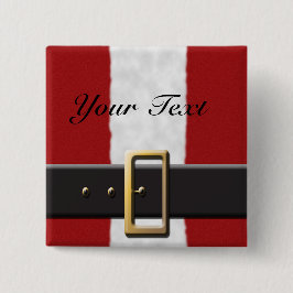 Knappen för jultomten Kostym Pin Back Knapp