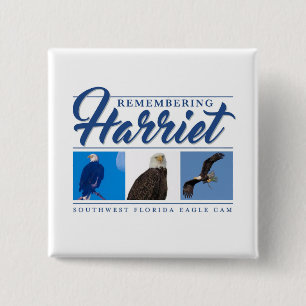 Knappen för minnen till Harriet SWFL Eagle Cam Knapp