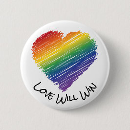 Knappen för regnbåge knapp