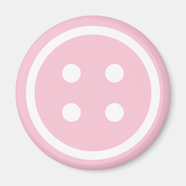 Knappen för Rosa av ljus Magnet (Framsidan)