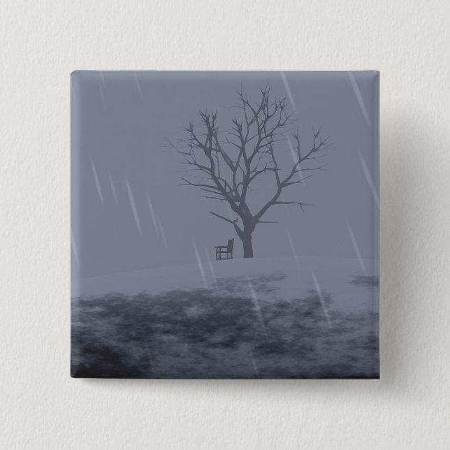 Knappen för vinterkyla knapp (Framsida)