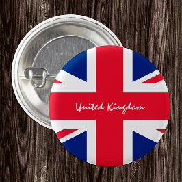 Knappen Förenade kungariket, patriotiska brittiska Knapp