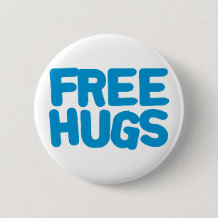 Knappen Free Hugs Knapp