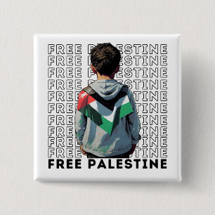 Knappen Free Palestine Knapp